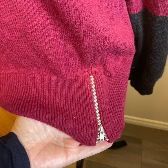 #64-EILEEN FISHER-Pompeii Super Soft Yak/Merino Wool Jewel Neck Knit Top Size XL - Picture 6 of 7